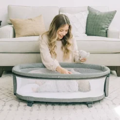 Baby Delight Beside Me Nova Deluxe Bedside Bassinet -Baby Trend Store GUEST bc38e5a5 a2d3 4e96 9213 293ea7f9aa92