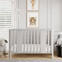 Room & Joy Emmett Curved Post 3-in-1 Crib - Sharkey Gray -Baby Trend Store GUEST c0889d70 6196 4e84 a136 5781b89e0bc0