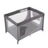 Pamo Babe Travel Foldable Portable Bassinet Baby Infant Comfortable Play Yard Crib Cot With Soft Mattress, Breathable Mesh Walls, And Carry Bag, Gray