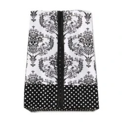 Bacati - Classic Damask Black/Grey/White 10 Pc Crib Bedding Set With Long Rail Guard Cover -Baby Trend Store GUEST c5b6947a 8281 471d 8afb d4567c92d221