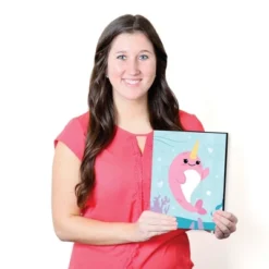 Big Dot Of Happiness Narwhal Girl - Under The Sea Nursery Wall Art And Kids Room Decorations - Gift Ideas - 7.5 X 10 Inches - Set Of 3 Prints -Baby Trend Store GUEST c67596b5 e759 4e6e 9be1 8b329a01e670