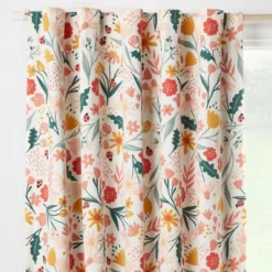 In The Garden Full Printed Blackout Kids' Curtain Panel - Pillowfort™ -Baby Trend Store GUEST c779c679 0ab7 454a 9d62 8f3ad141a7bd