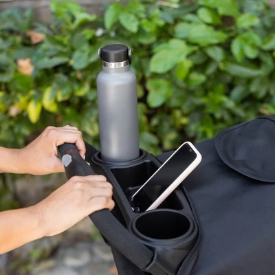 Baby Trend Sit N' Stand Double 2.0 Stroller - Madrid Black 11 Baby Trend Sit N' Stand Double 2.0 Stroller - Madrid Black - Image 11