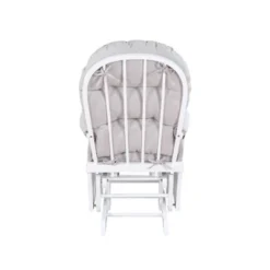Suite Bebe Mason Glider & Ottoman - White/Woven Gray -Baby Trend Store GUEST cacdf7f7 f961 4549 b872 494e87d6b1bf