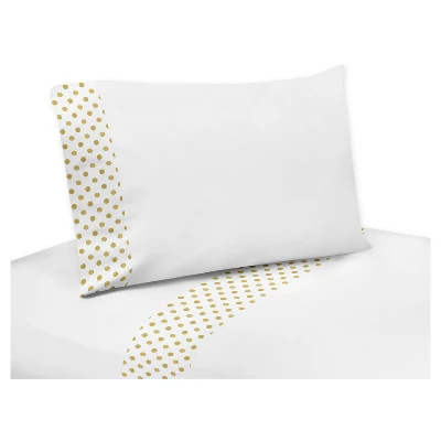 Pink & Gold Amelia Bedding Set (Toddler) - Sweet Jojo Designs 2 Pink & Gold Amelia Bedding Set (Toddler) - Sweet Jojo Designs - Image 2