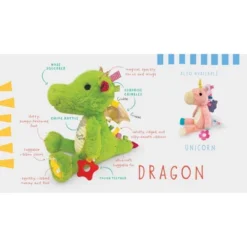 Make Believe Ideas Sensory Snuggables Plush Stuffed Animal - Dragon -Baby Trend Store GUEST cc123808 cbb0 4a20 8009 8fd71a0d696c