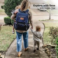 KeaBabies Explorer Diaper Bag Backpack, Large, Waterproof Baby Diaper Bags For Girl, Boy With Changing Pad -Baby Trend Store GUEST cd0659df 4aab 437f b5c3 dbc9e5519248