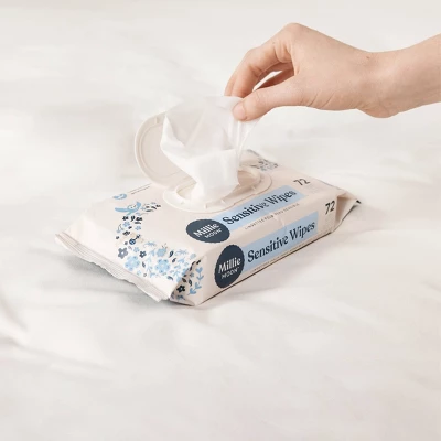 Millie Moon Sensitive Wipes (Select Count) 2 Millie Moon Sensitive Wipes (Select Count) - Image 2