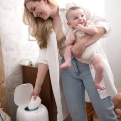 Diaper Genie Expressions Diaper Pail With Starter Refill