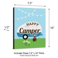 Big Dot Of Happiness Happy Camper - Nursery Wall Art, Kids Room Decor And Camping Home Decorations - Gift Ideas - 7.5 X 10 - Set Of 3 Prints -Baby Trend Store GUEST d41cfb51 be74 447d af53 87a94c7d9048