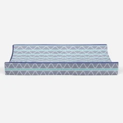 Bacati - Liam Aqua/Navy Large Triangles Quilted Muslin Changing Pad Cover 11 Bacati - Liam Aqua/Navy Large Triangles Quilted Muslin Changing Pad Cover -Baby Trend Store GUEST d59126e7 53c3 4f24 90e8 1a4fcaef8429
