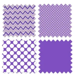 Bacati - MixNMatch Purple White Changing Pad Cover -Baby Trend Store GUEST d5e162ec 2e68 44a6 9e67 f9a45ae1ce99