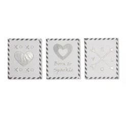 Bacati - Love Design/Print Gray/Silver 10 Pc Crib Bedding Set With Long Rail Guard Cover -Baby Trend Store GUEST d9442521 91e2 4ac8 a57f 59d42229f644