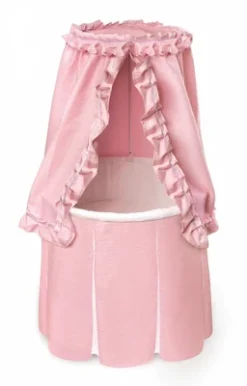 Badger Basket Empress Round Baby Bassinet With Canopy -Baby Trend Store GUEST d9f505bb facd 4984 9631 3009640edaad