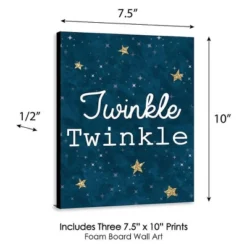 Big Dot Of Happiness Twinkle Twinkle Little Star - Baby Boy Nursery Wall Art & Kids Room Decorations - Gift Ideas - 7.5 X 10 Inches - Set Of 3 Prints -Baby Trend Store GUEST db564e75 76d3 4bba b303 71c2f49ef084