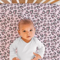 The Peanutshell Leopard Blush Baby Crib Bedding Set - Pink/Animal - 3pc -Baby Trend Store GUEST dc2d8ab3 5c10 4df7 944d 40960e5c44bc