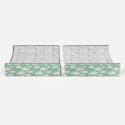Bacati - Clouds In The City Mint/ Cityscape Quilted Changing Pad Cover 12 Bacati - Clouds In The City Mint/ Cityscape Quilted Changing Pad Cover -Baby Trend Store GUEST dd54ec2f 0adc 4c3b 849c 5d7eca5dd421
