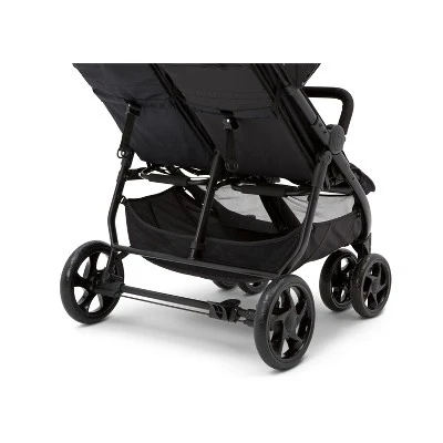 Jeep Destination Ultralight Side X Side Double Stroller By Delta Children - Midnight Black 7 Jeep Destination Ultralight Side X Side Double Stroller By Delta Children - Midnight Black - Image 7