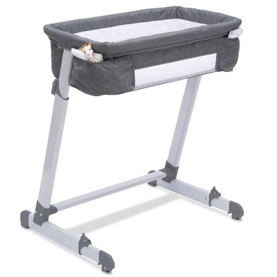 Simmons Kids' By The Bed City Sleeper Bassinet - Gray Tweed 3 Simmons Kids' By The Bed City Sleeper Bassinet - Gray Tweed - Image 3