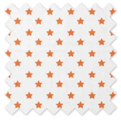 Bacati - Stars Orange Muslin 3 Pc Toddler Bed Sheet Set 100 Percent Cotton -Baby Trend Store GUEST dfb71512 8809 47e7 a445 ce1226535b9f