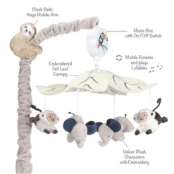 Lambs & Ivy Jungle Party Gray Animals Musical Baby Crib Mobile Soother Toy 10 Lambs & Ivy Jungle Party Gray Animals Musical Baby Crib Mobile Soother Toy -Baby Trend Store GUEST dfc87433 2f91 41be a695 ec3bbcfb4519