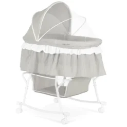Dream On Me Lacy Portable 2-in-1 Bassinet, Black -Baby Trend Store GUEST e20689a2 05d3 4127 b6d2 80876efd9423