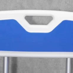 HOMCOM EVA Padded Shower Chair With Arms And Back, Bath Seat With Adjustable Height, Anti-slip Shower Bench For Seniors, Disabled, Tool-Free Assembly -Baby Trend Store GUEST e296ba40 f49a 492c 9096 b70e5c2166ec