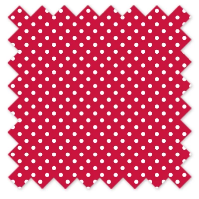 Bacati - Pin Dots Crib/Toddler Bed Skirt - Red 1 Bacati - Pin Dots Crib/Toddler Bed Skirt - Red