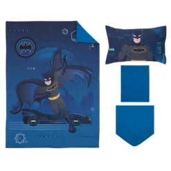 4pc Toddler Warner Bros. Batman 'Bat-Tech' Bedding Set -Baby Trend Store GUEST e65081c5 369c 4bc6 931e 1078f15e6a55