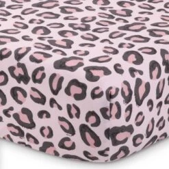 The Peanutshell Leopard Blush Baby Crib Bedding Set - Pink/Animal - 3pc -Baby Trend Store GUEST e73f5308 b71b 416e 882d 0b4a9a55be66