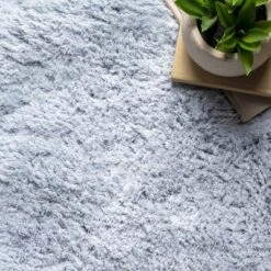 NuLOOM Hand Tufted Double Pelt Faux Sheepskin Area Rug, Shaped 2' X 6', Baby Blue -Baby Trend Store GUEST edd57060 f654 417c ab88 489d68c46b1c