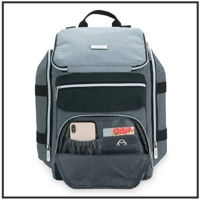 Baby Brezza Changing Station Diaper Bag - Gray 4 Baby Brezza Changing Station Diaper Bag - Gray - Image 4