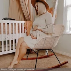 South Shore Balka Rocking Accent Chair - Rattan -Baby Trend Store GUEST f25f4974 faf9 4e2c b42d bf6371b9bed3