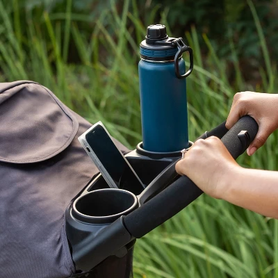 Baby Trend Passport Carriage Stroller - Silver Sky 8 Baby Trend Passport Carriage Stroller - Silver Sky - Image 8